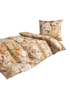 Постельное белье Rosi бежевого цвета Traumschlaf, 135 x 200 + 80 x 80 см