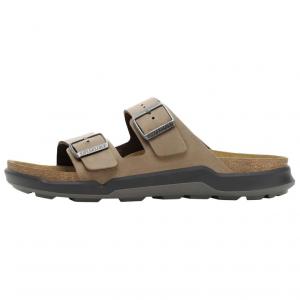 Birkenstock Мужские слайдеры Arizona Rugged PU Polyurethane устойчивые к истиранию earthy brown