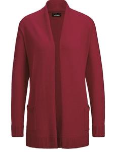Вязаный кардиган Goldner, красный