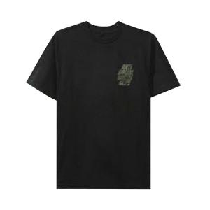 Футболка Anti Social Social Club Blocked Camo Tee, Black