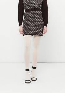 Юбка Guess AUBREY SKIRT, Brown/Cream/Brown