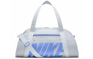 Спортивная сумка из полиэстера, через плечо, ручная, дорожная, обычная унисекс голубой Каролина и белый Nike