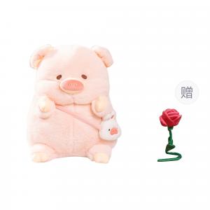 Милый рюкзак кролик свинка плюшевая кукла высота 20см/30см MENGGEGE