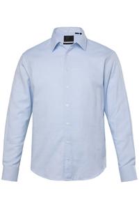 Рубашка на пуговицах классического кроя JP1880, светло-синий