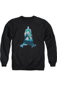 Сцена Бэтмена Внутри Толстовка для взрослых с круглым вырезом Gildan, черный