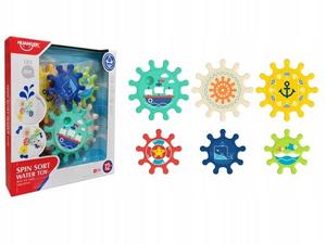 Игрушка для ванны с переливом и подвижными шестернями Midex