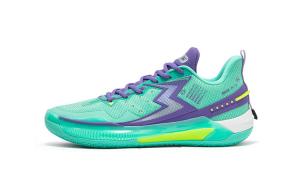 361° Быстрые баскетбольные кроссовки BIG3 5.0 унисекс низкие зеленые/фиолетовые нефритово-зеленые, цвет Jade Green