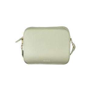 Зеленая кожаная сумочка Coccinelle