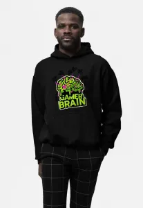 Толстовка с надписью "мэтт килинг, геймерский мозг" Henry Tiger, Jet Black