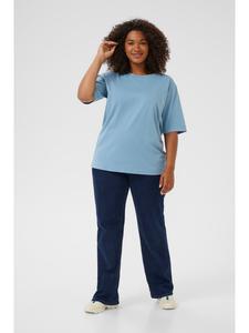 Футболка KCmina свободного кроя в цвете Windward Blue KAFFE curve