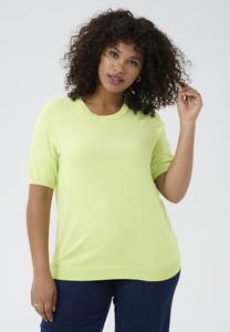 Футболка Kaffe Curve Basic T-shirt, Lettuce Green/Green