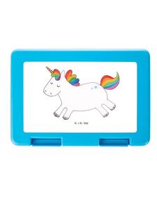 Mr. & Mrs. Panda Коробка для хранения "Единорог Счастливый" без надписи, белого цвета