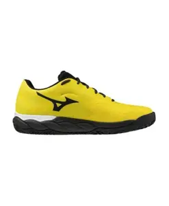 Спортивные слипоны на шнуровке Mizuno, желтый