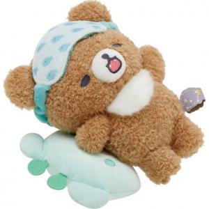 Подушка-плюшевая кукла SAN X Rilakkuma Madoromu You And Sleeping Cahiroikoguma средний размер SAN-X