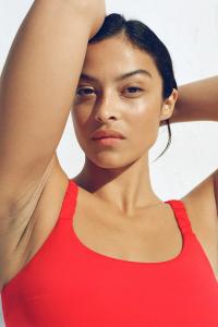 Мягкий верх бикини H&M, красный