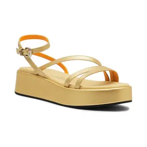 Кожаные сандалии Tommy Hilfiger, золотой