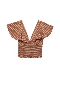 Блуза Koton V-NECK ., Brown