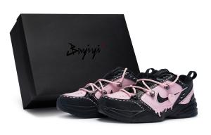 Кроссовки Nike Air Monarch 4 Chunky Sneakers Unisex Low-top Black, черный