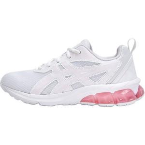 Кроссовки для бега Gel Quantum 90 с амортизацией и воздухопроницаемостью, низкие, детские ASICS, розовый/белый