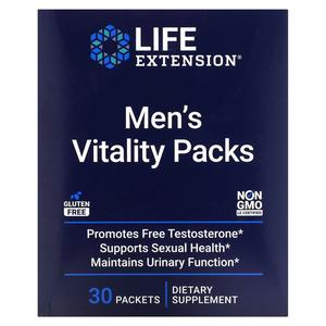 Мужские пакеты Vitality, 30 пакетов Life Extension