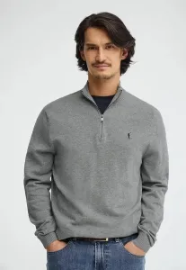 Джемпер ригби с застежкой-молнией Polo Club, Gray Vigore