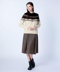 Космический фэр-айл вязаный