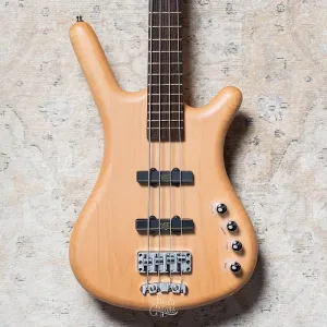 Бас-гитара Warwick RockBass Corvette Basic, 4 струны - Натуральный прозрачный сатин