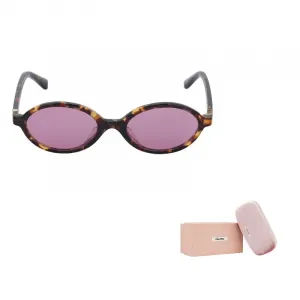 MIU MIU Солнечные очки Regard, Tortoiseshell, Europe Version SMU04Z-VAU50D