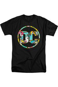 Футболка Batman DC Logo с коротким рукавом для взрослых и высоких Gildan, черный