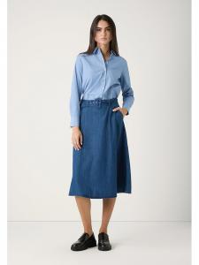 More & More Джинсовая юбка синего цвета