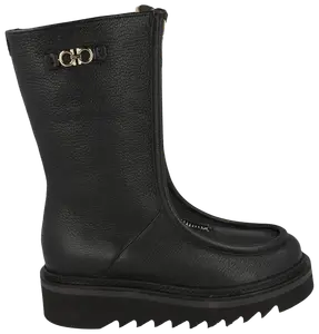 Кожаные ботинки Ferragamo Wmns Eurialo F, черные