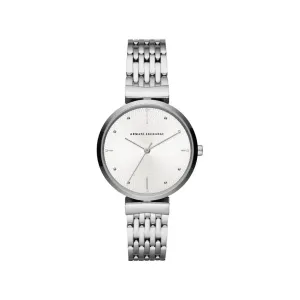 Зои часы Armani Exchange, серебряный