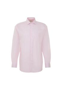 Рубашка деловая черная роза Seidensticker, розовый