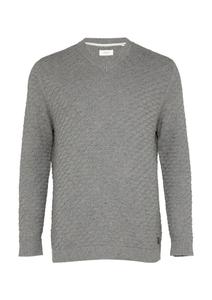 Свитер с v-образным вырезом s.Oliver Sweater, пятнистый серый