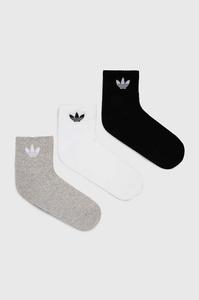 3 пары носков adidas Originals, белый