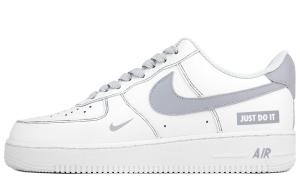Кроссовки Air Force 1 для скейтбординга унисекс с низким верхом Nike, цвет Gray White