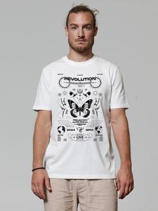Футболка wat? Apparel T-Shirt Revolution, белый