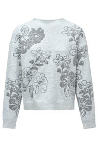 Тонкий вязаный свитер Salsa Jeans Sweater, цвет grey/dark grey