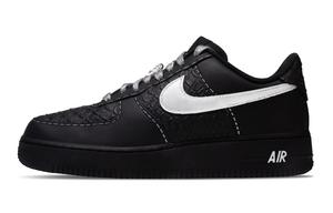 Кроссовки для скейтбординга Air Force 1, унисекс, низкие, черные Nike, Black
