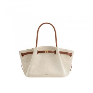 JW PEI Повседневная женская сумка через плечо большая разноцветная, Canvas Brown