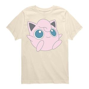 Футболка с принтом Pokémon Jigglypuff для мальчиков 8-20 Licensed Character, Cream