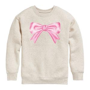 Детская флисовая толстовка с принтом банта Licensed Character, Natural