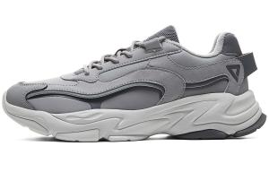 Кроссовки PEAK Chunky Sneakers Men Low-top Silver Gray, серый