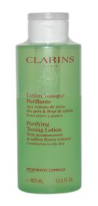 Clarins, очищающий тонизирующий лосьон, тоник для лица, 400 мл