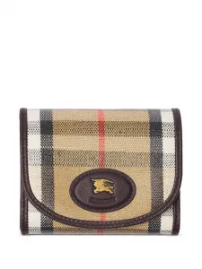 Кошелек в клетку BURBERRY, нейтральный