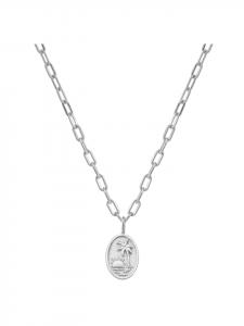 Glanzstücke München Колье «Закат/Пальма» из стерлингового серебра