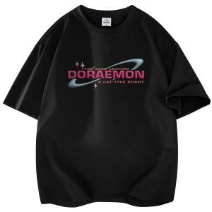 Футболка унисекс Doraemon, Черный (Обновление Звездное небо)