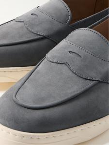 Пенни-лоферы Joey из нубука GEORGE CLEVERLEY, серый