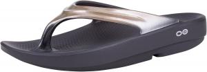 OOFOS - женские сандалии OOlala для восстановления после тренировки, черный