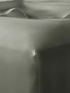 Простыня на резинке Bedfolk Luxe Cotton Standard, цвет moss